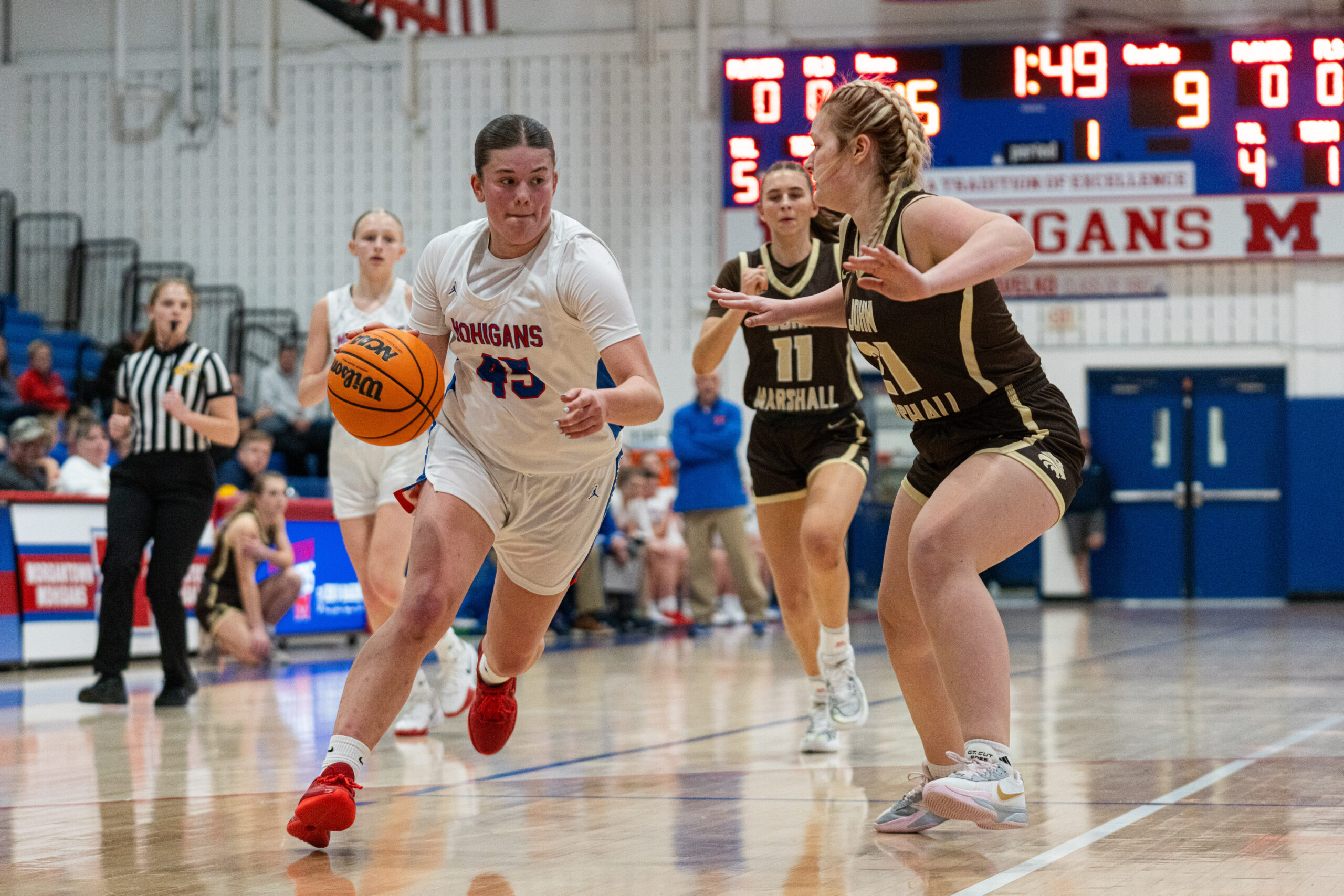 Morgantown moves past John Marshall behind strong second-half performance